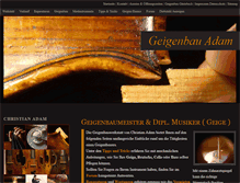 Tablet Screenshot of christian-adam.de